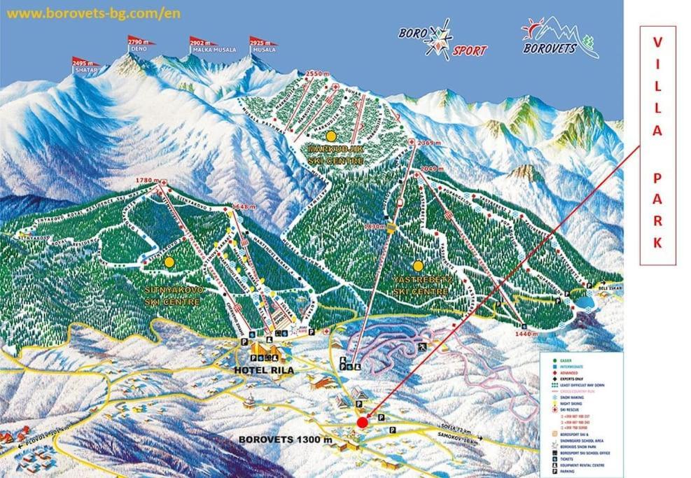 Villa Park - Beniart Studio - Nr 109 - Near Gondola Lift Borovets Exterior foto
